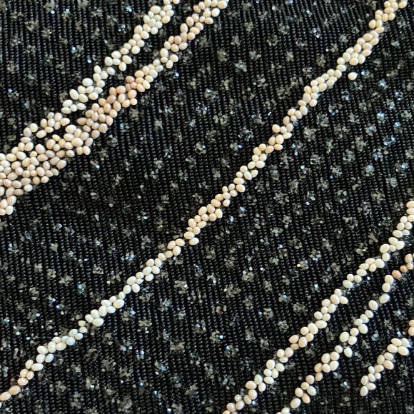 Fabulous bling tank top with V neckline and back. - Picture 2 of 7